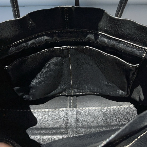 Tod's Vintage Classic Black Pebbles Leather D-Bag Tote Bag - Picture 6 of 16